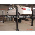 Low cost 4 post lift car parking system